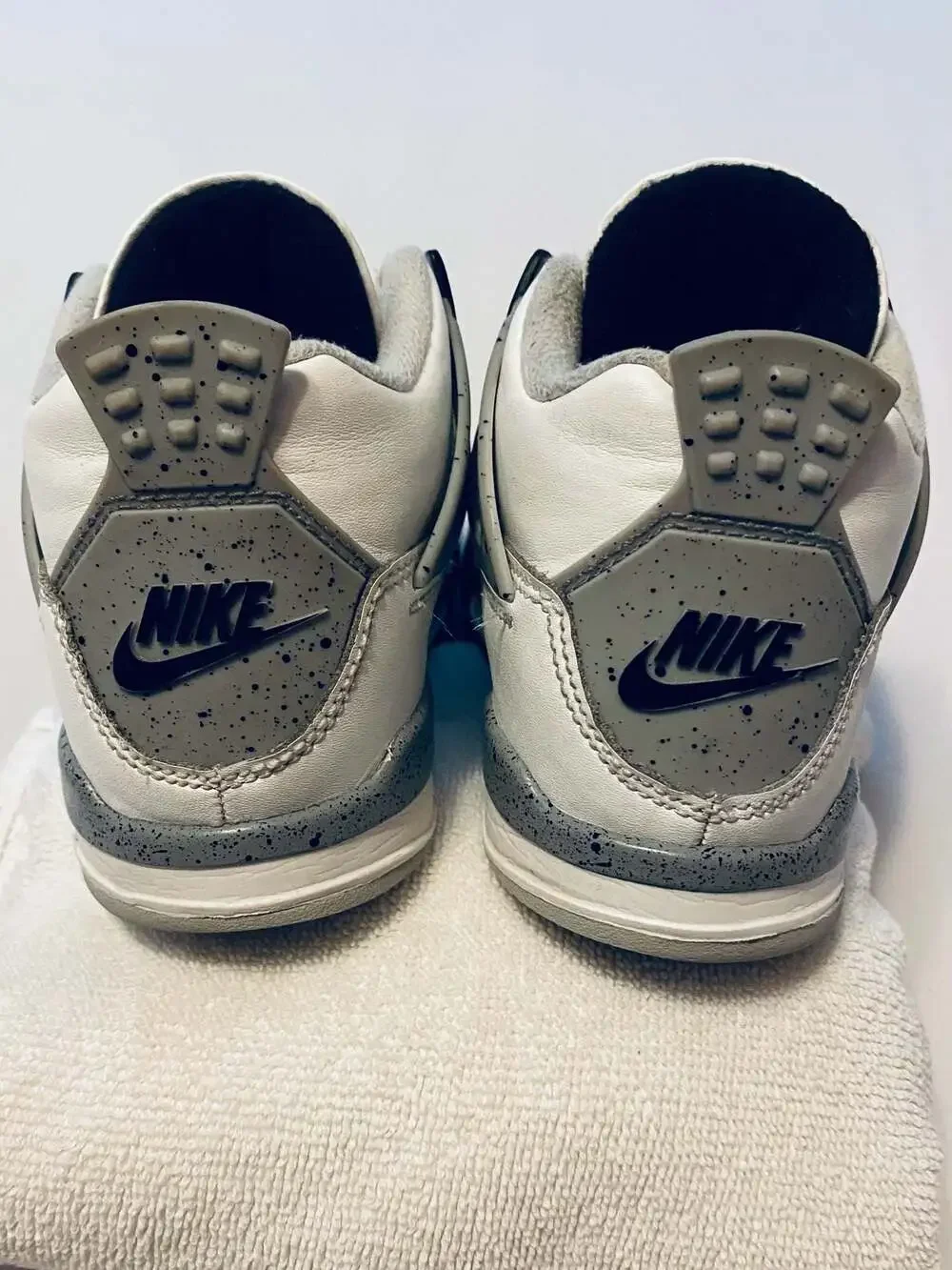 Nike Air Jordan 4 Retro White Cement 2025 IB4388-100 Little Kids Size 13C Shoes